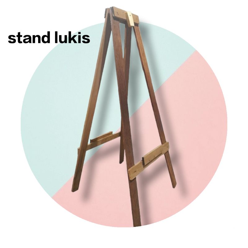 

Stand lukis bulak balik / dudukan buat melukis Uk 30x40, 33x50cm