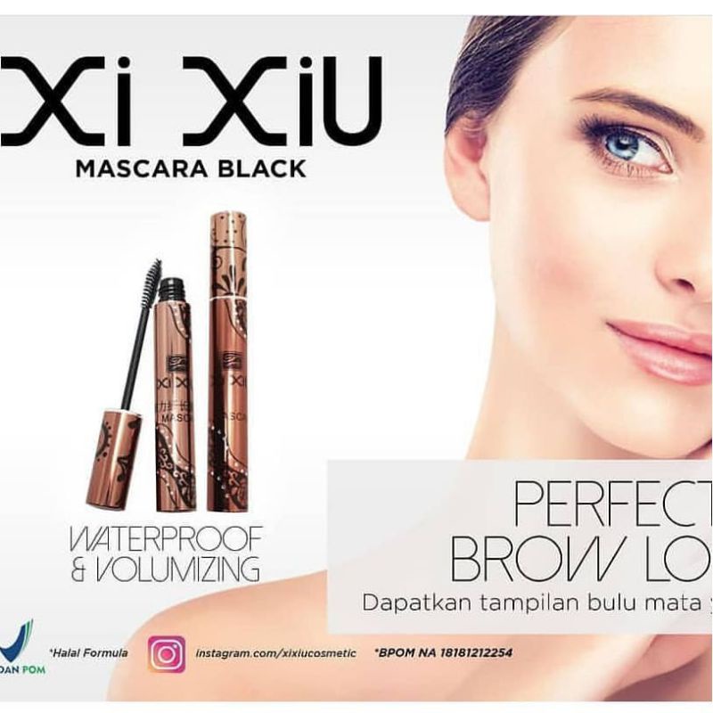 XIU XIU MASCARA BLACK waterproof volumiizing