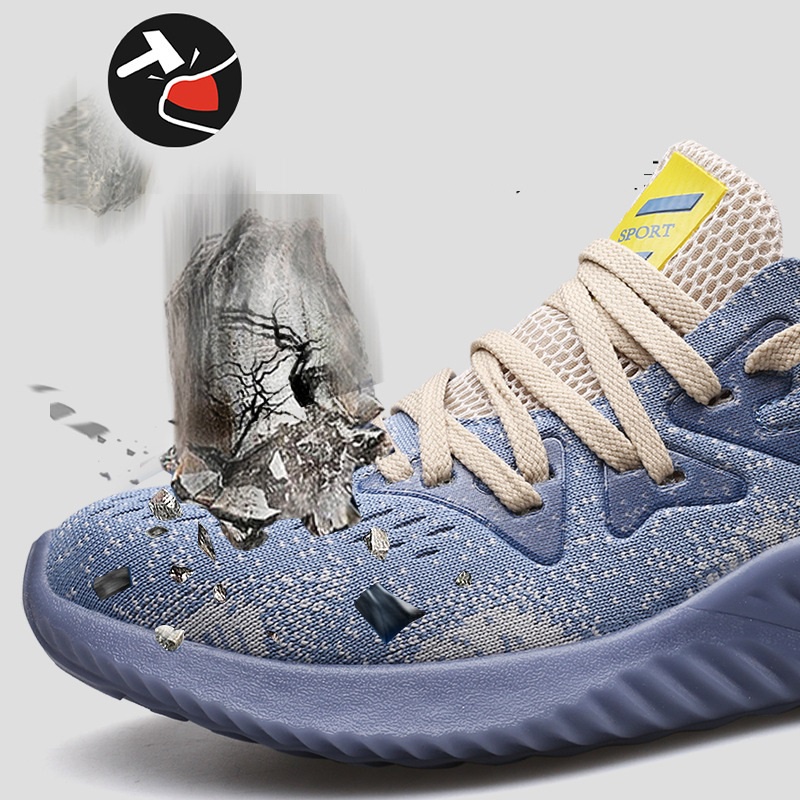 Premium 36~44 Terbaru Ringan Sepatu Safety Boots Pria Cowok Touring Ujung Besi Kerja Proyek Ringan Lapangan Olahraga Keren Outdoor Anti-smash 231