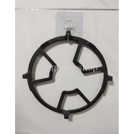 Kompor Gas Rak Pot Bantu Cast Besi Kompor Braket Berdiri 4/5 Cakar Universal Rak Pot Anti Selip Panci Susu Pemegang Gas Cooker Cincin Dapur Gadget
