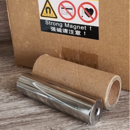 Magnet Separator 25x100 mm / magnet neodymium round bar 2,5x10 cm