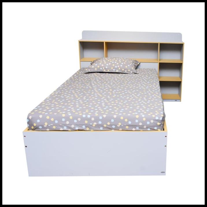 Informa - Izzy Set Kamar Tidur Anak - Abu-Abu/Kuning