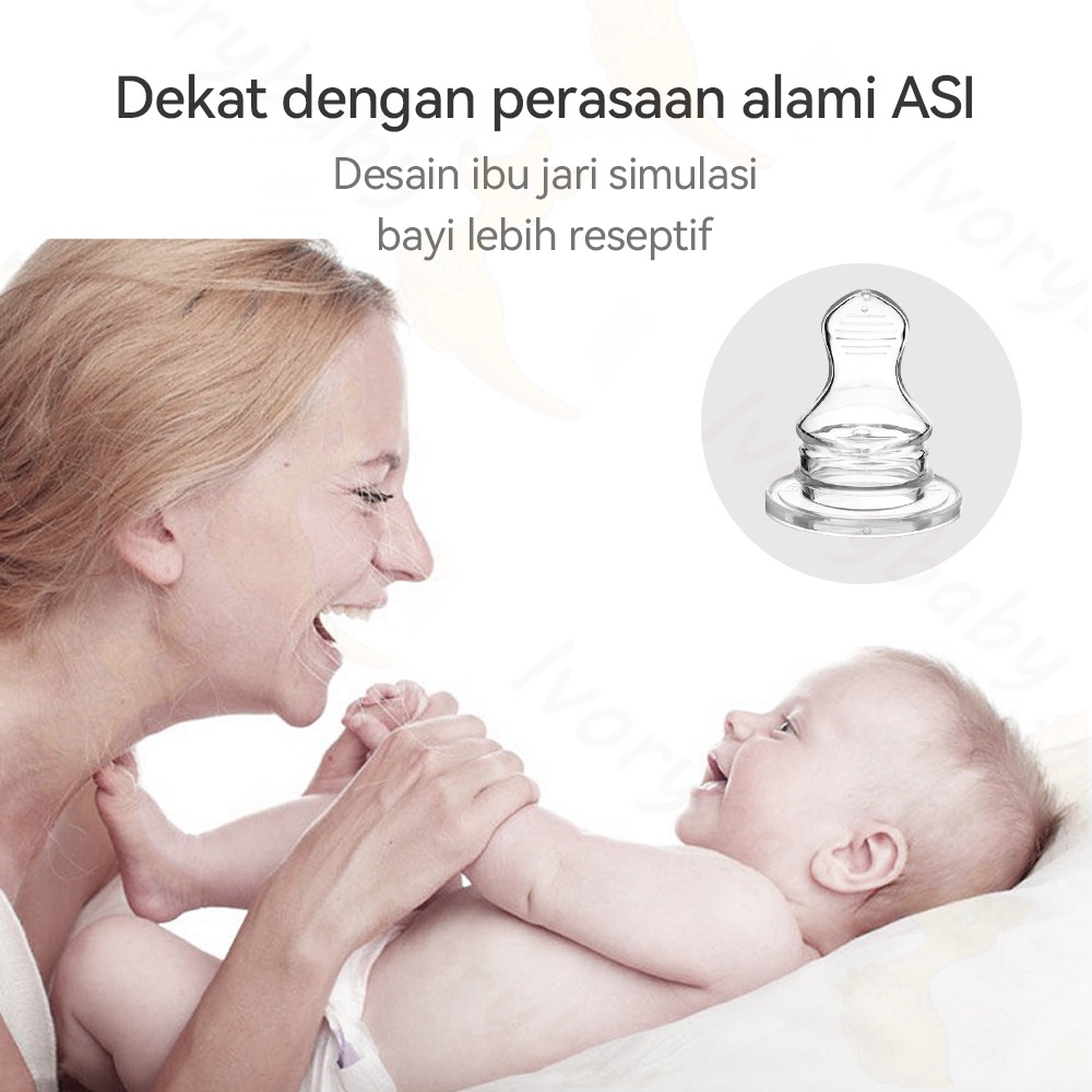 Ivorybaby Huki nipple dot orthodontic Dot gepeng huki BPA Free