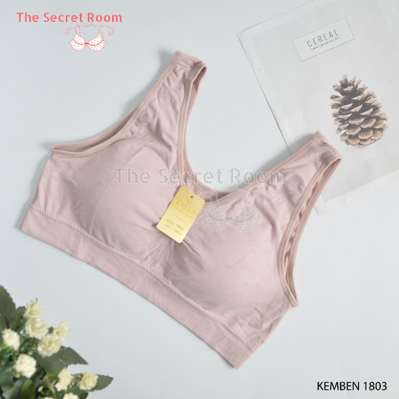 TALLY BRA BH KEMBEN BRALETTE 1803 JUMBO I CUP C I FREE SIZE I ADA CUP