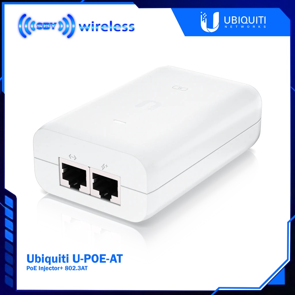 Ubiquiti U-POE-AT PoE Injector+ 802.3AT