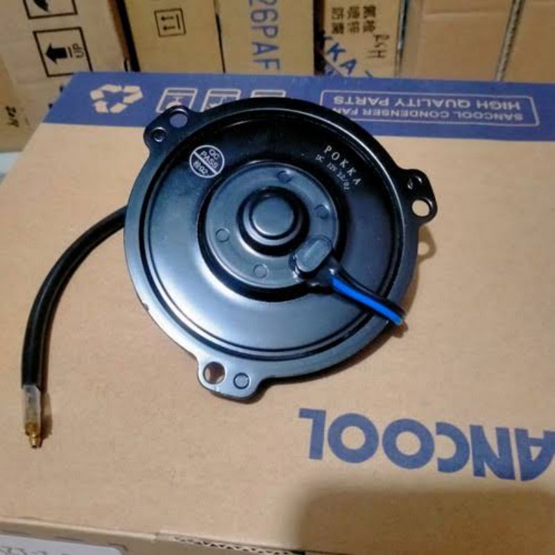 Dinamo Kipas AC Mobil Kaki 3 12volt sanden