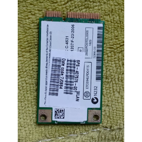WIFI CARD ATAU WIRELESS CARD LAPTOP ACER 4732Z - WM3945QBG MOW1