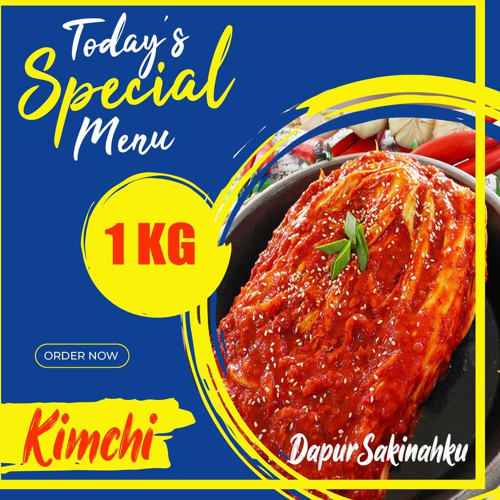 

12.12 ✨Promo✨ kimchi kimci original sawi 1kg halal !!