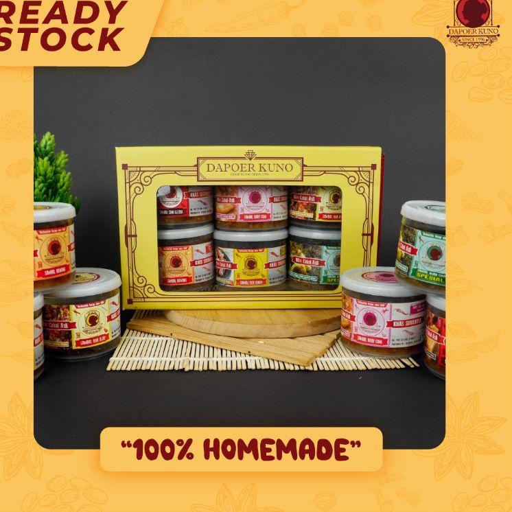 

⇃ Paket Best Seller isi 6 Sambal DAPOER KUNO わ