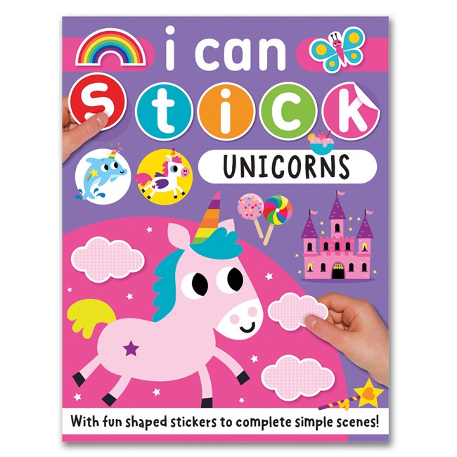Buku Buku Aktivitas Anak Buku Stiker Dan Mewarnai Unicorn Sticker Book