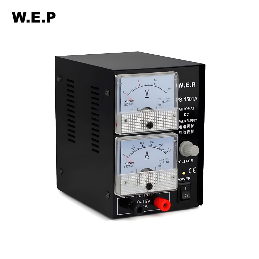 WEP Power Supply HP PS-1501A 15V 1A DC Hitam Original