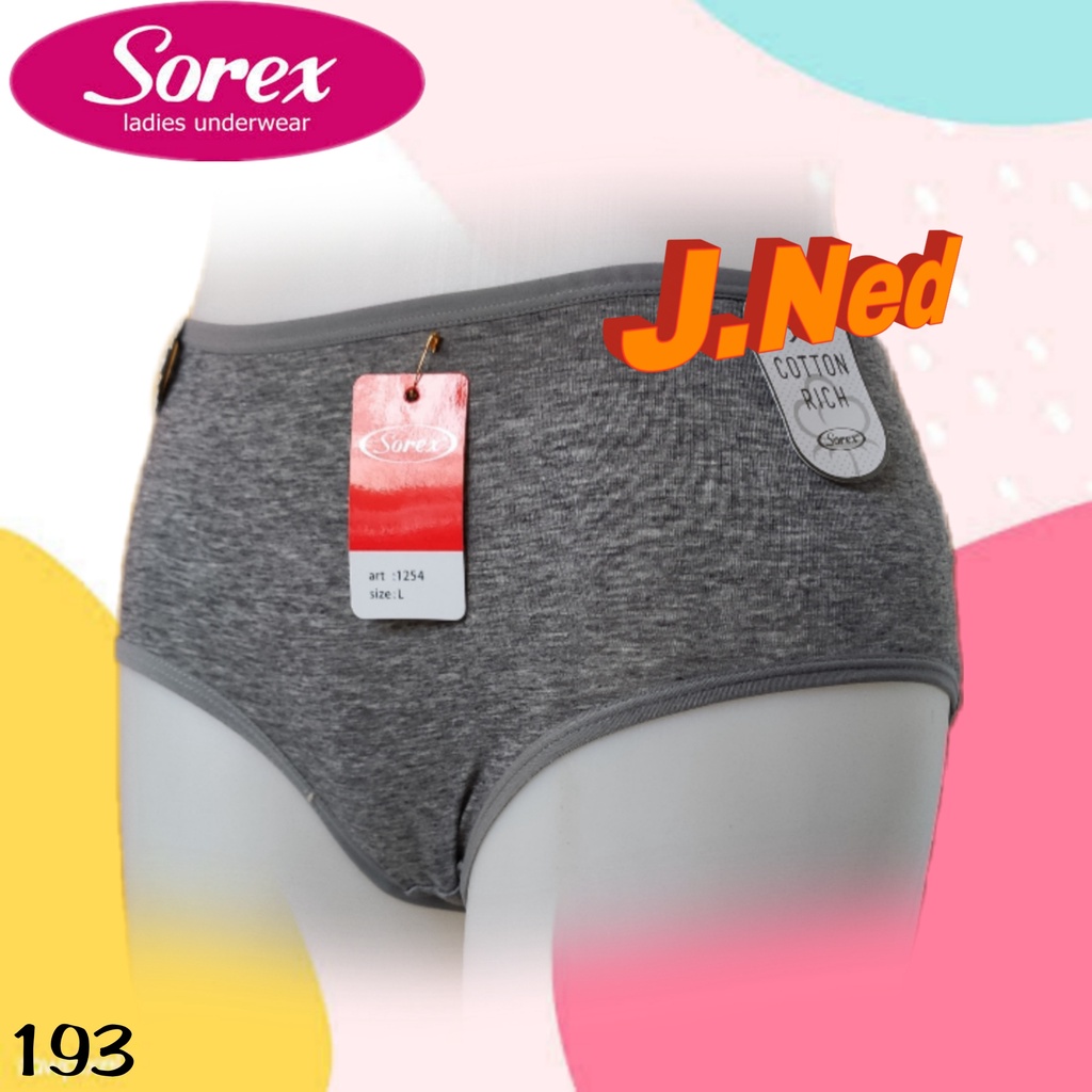 J193 CD WANITA SOREX CELANA DALAM WANITA SOREX COTTON RICH CELANA DALAM SOREX