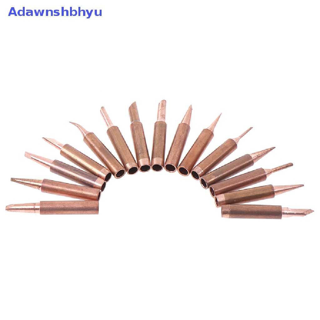Adhyu 10pcs/lot 900m-t-k Ujung solder Tembaga diaic -free solder tip ID