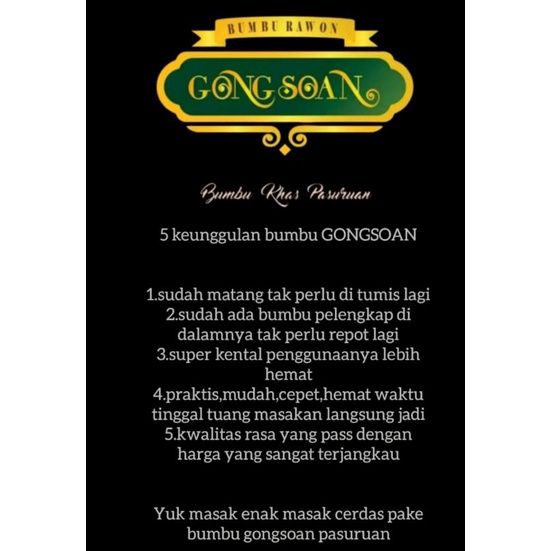 

Bumbu empal praktis bumbu gongsoan bumbu daging