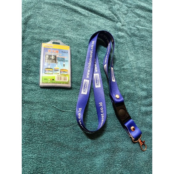 lanyard tali id card indomaret