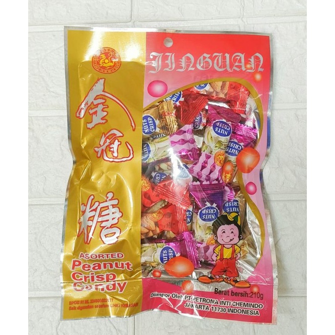 

permen imlek/permen aneka kacang/enting enting Assorted 210gr