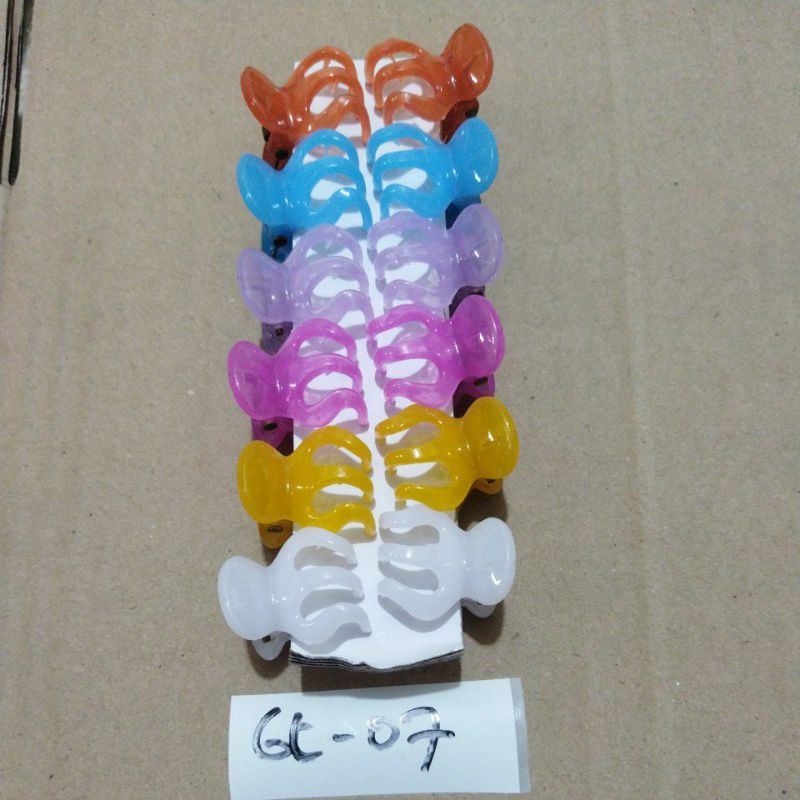 12 pcs Jepit Jedai Poni Mini 1,5cm Korea style.