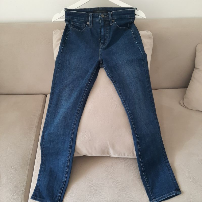 Preloved Uniqlo High Rise Skinny Ankle Jeans