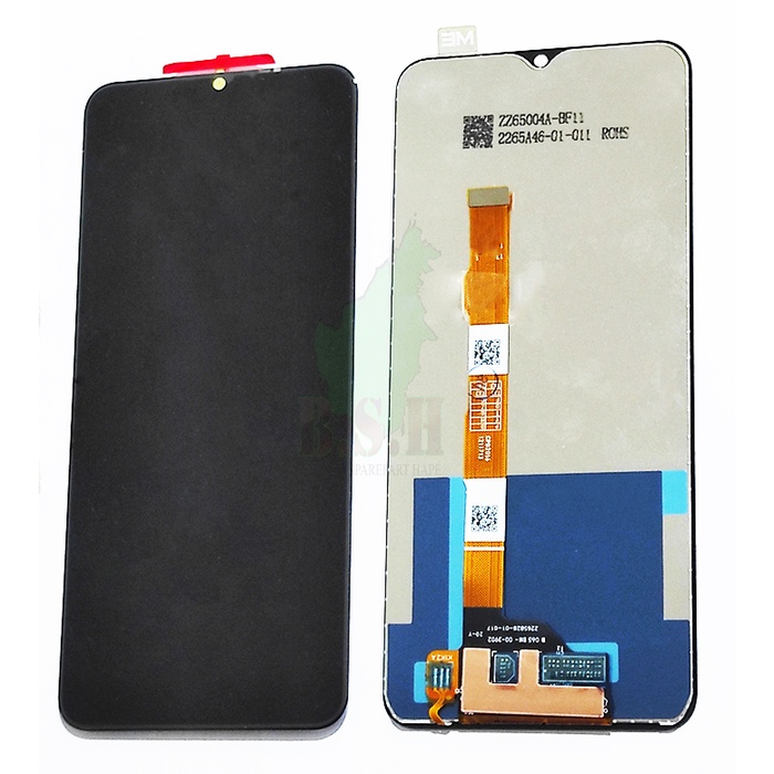 LCD TOUCHSCREEN VIVO Y20 / Y20S / Y12S / Y15S / Y01 HITAM