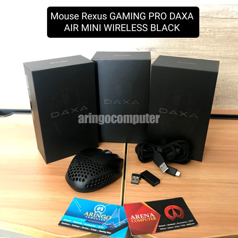 Mouse Rexus GAMING PRO DAXA AIR MINI WIRELESS BLACK