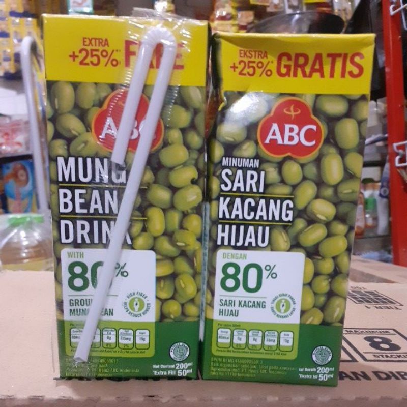 

[Harga Grosir] Minuman ABC sari kacang hijau 250 Ml