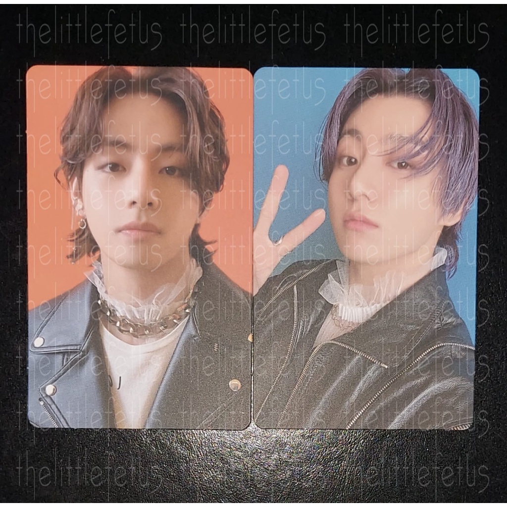 [BACA DESKRIPSI] PHOTOCARD PC BTS OFFICIAL ALBUM BUTTER CREAM VERSION TAEHYUNG V TAE JUNGKOOK JK GEN