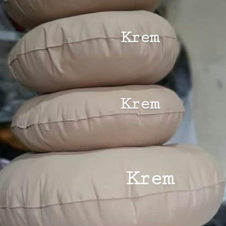 Stok Terbaru Bantal Duduk / Bantal Kursi - Bantal Bulat Ukuran 40cm 50cm