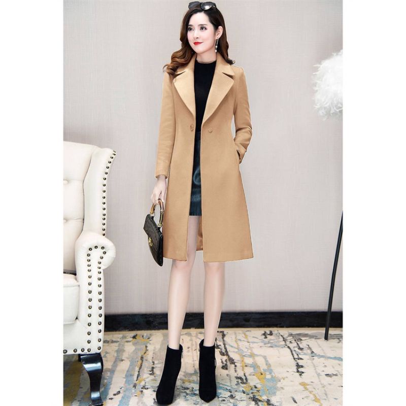 LONGCOAT Wanita Korea Panjang/jubah Wanita Korea /Blazer Coat Wanita
