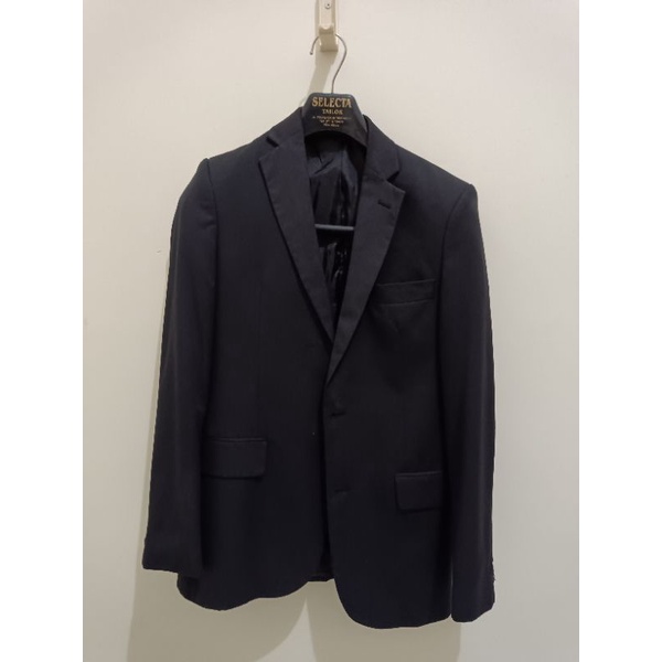 Jas THE EXECUTIVE SLIM FIT Pria, bonus Celana PRODUCER Slim Fit  SECOND