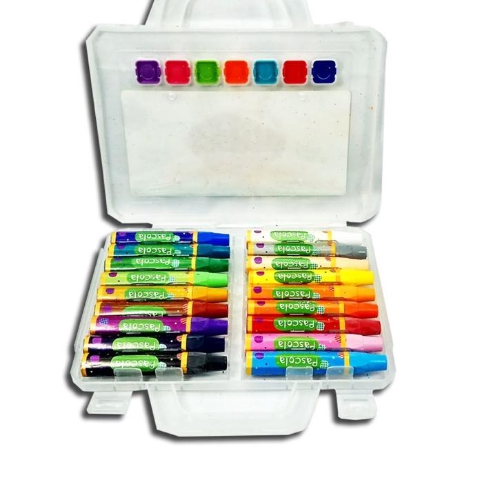 

(M-4-W➸) Crayon Oil Pastel Pascola 18 warna ( 1 set ) viral