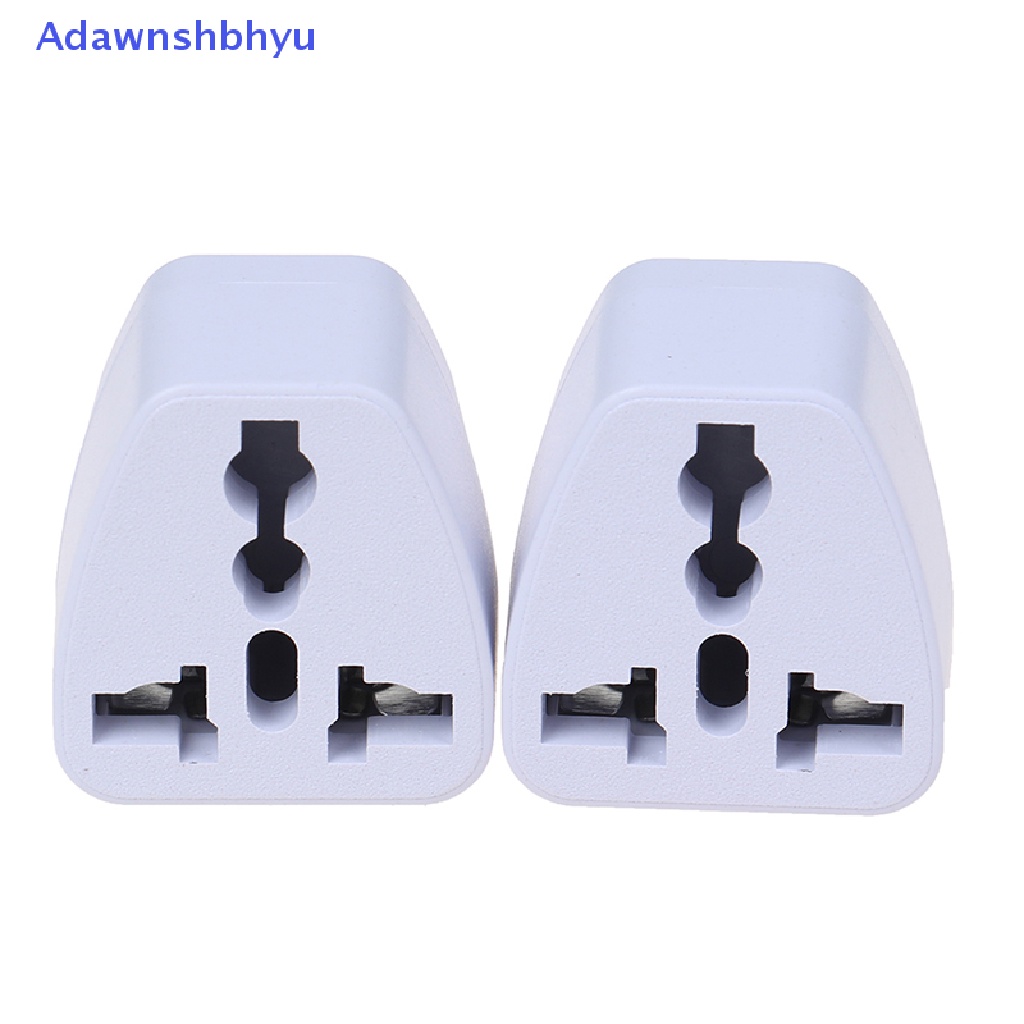 Adhyu Universal EU UK AU to US USA Colokan Listrik AC Travel Adapter Outlet Converter ID