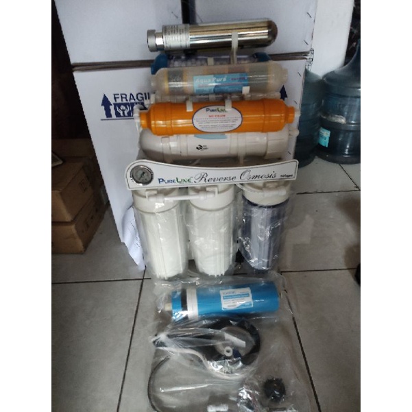 mesin ro pureline 500 gpd 8 step