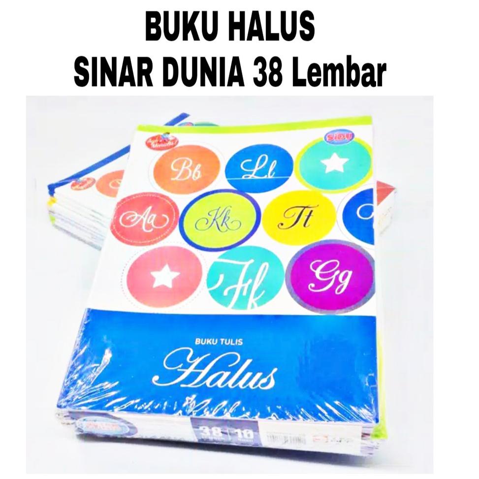 

(E-N7N)[☎] Buku Tulis Halus Sinar Dunia 38 lembar amanah