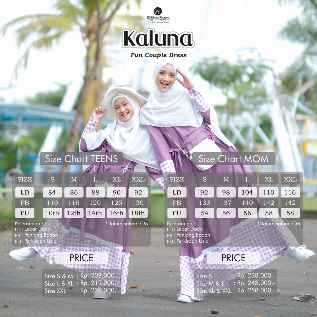 KALUNA DRESS MOM/TEENS