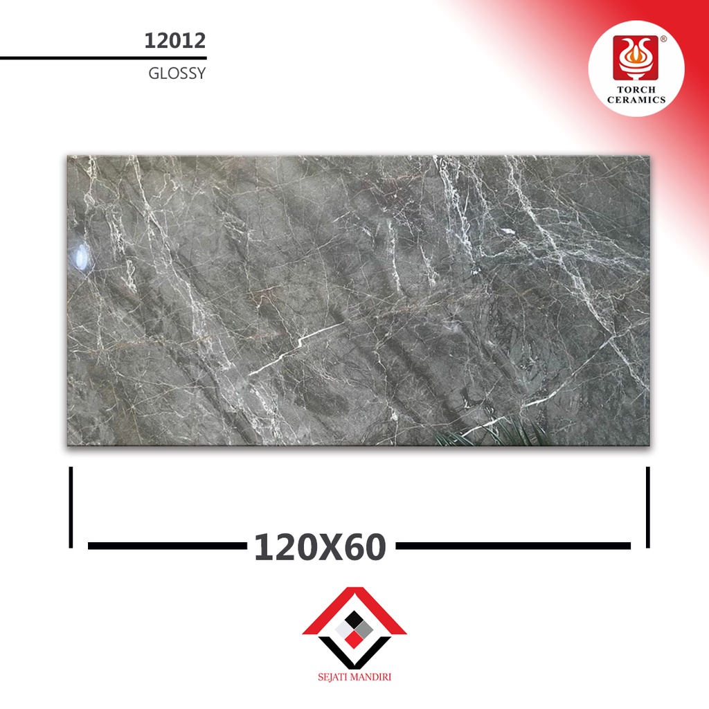 granit 120x60 - motif marmer - torch 12012