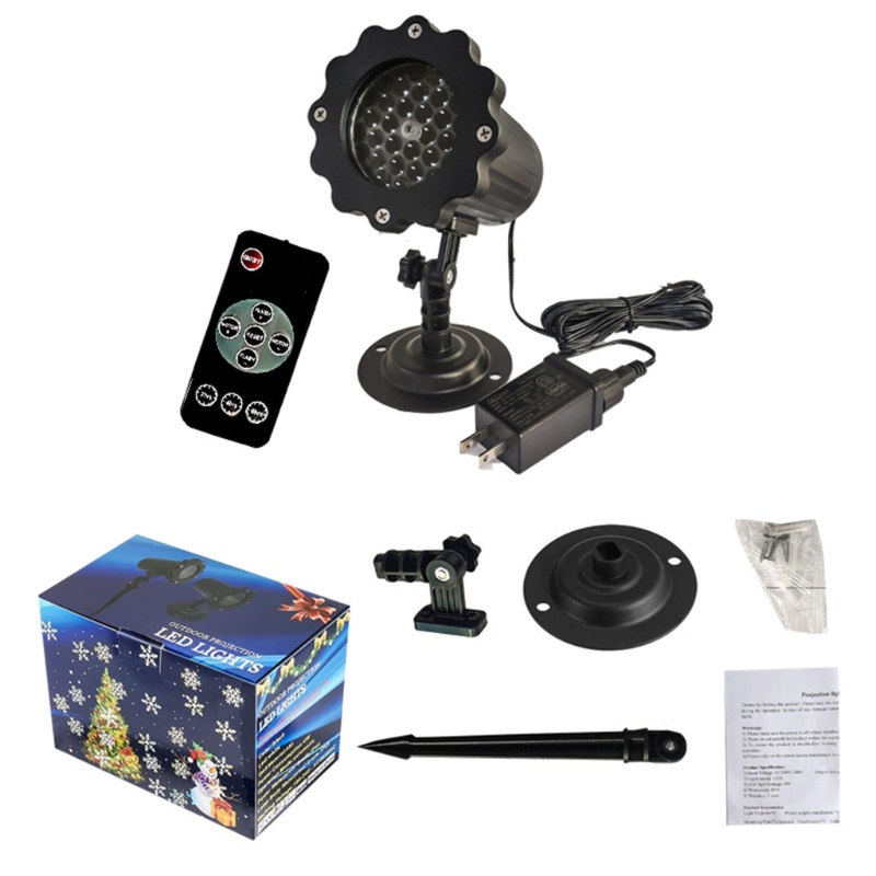 Zzz Lampu Proyektor Natal Outdoor Waterproof Lampu Natal Projector