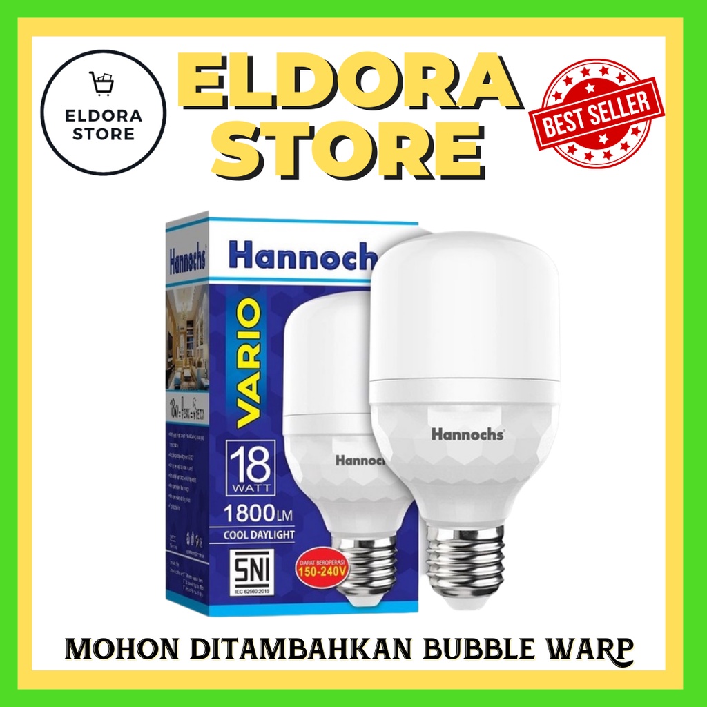 HANNOCHS VARIO LAMPU LED 18 WATT | LAMPU LED HANNOCHS VARIO 18 WATT | LAMPU BOHLAM | LAMPU