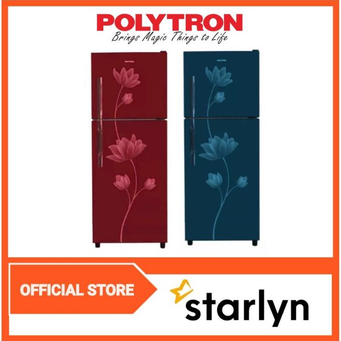 KULKAS POLYTRON PRB 219 LEMARI ES 2 PINTU PRB219 PRB 219