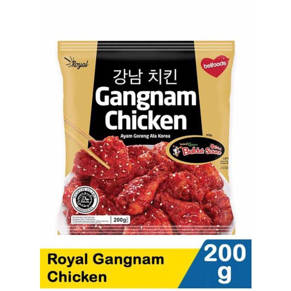 

Belfoods royal gangnam chicken 200gr