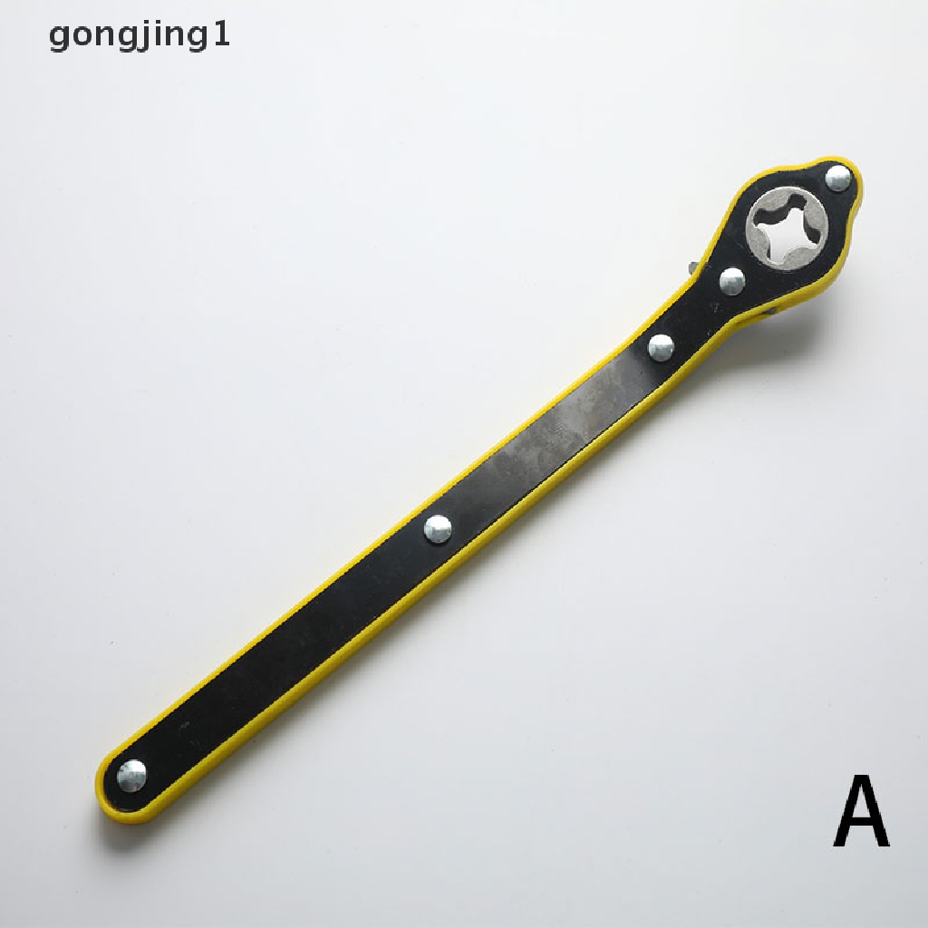 Ggg Auto Labor-saving Jack ratchet Wrench Kunci Pas Gunting Dongkrak Roda Ban Garasi Lug Wrench ID