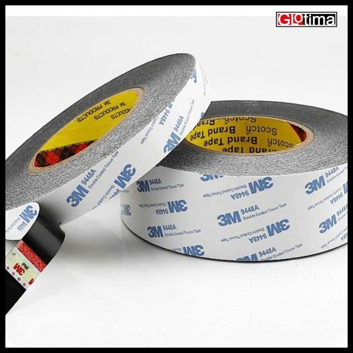 

Lakban Solasi Isolasi Selotip Dobel Tip Double Side Glue Tape Gray Abu