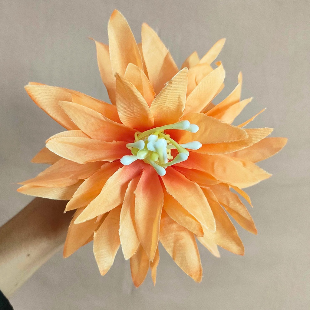 Artificial Flower 14cm Jumbo Spider mum Flower Bunga Palsu Plastik Buket Rumah