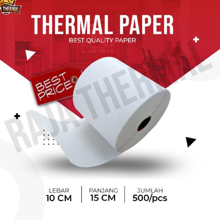

BEST SELLER Sticker Kertas Thermal / Thermal Label 100X150 mm A6 500 pcs~