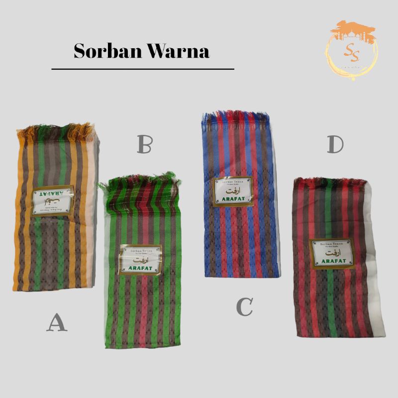 Sorban Warna / Sorban Santri