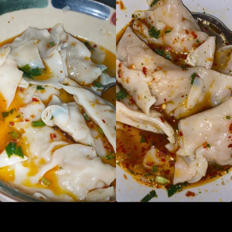 

Pangsit Ayam Cili Oil
