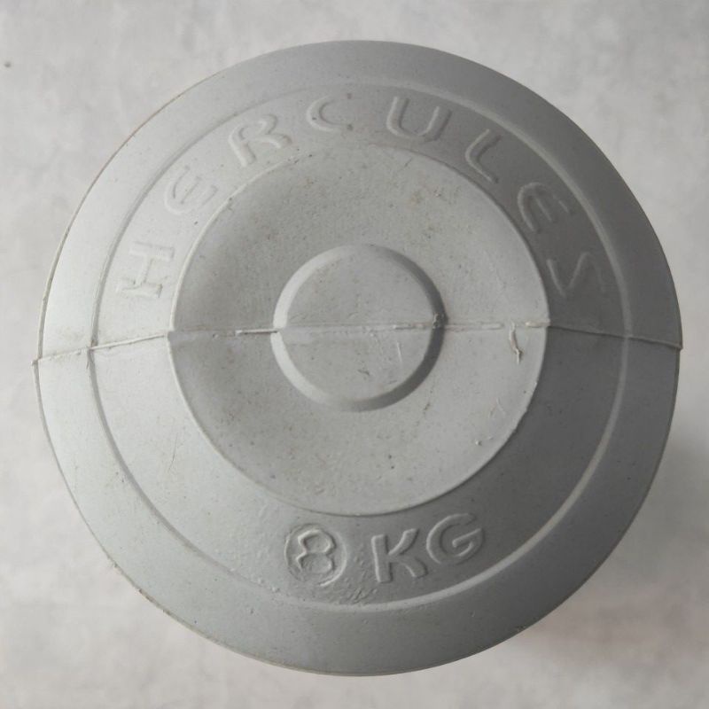 Dumbel/Barbel Plastik 8kg