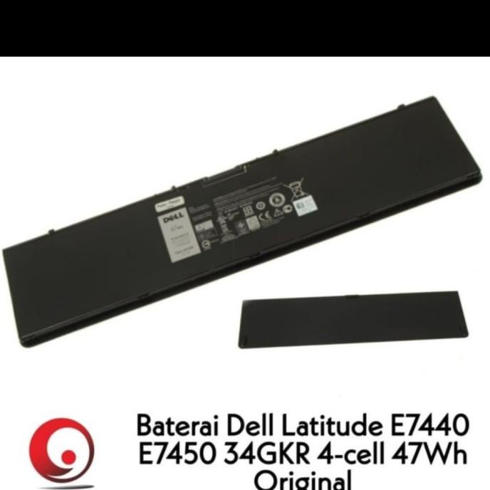 Battery Batrai Dell Latitude E7440 34GKR E7450 Original