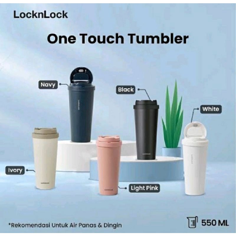 Locknlock one touch clip tumbler 550 ml Original