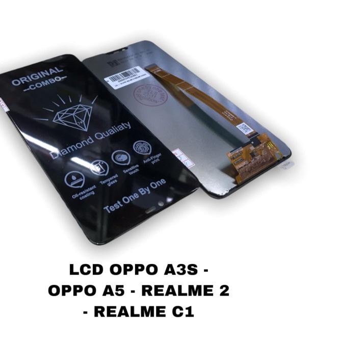 READY ✅LCD OPPO C1 / LCD 2 / LCD OPPO A5  / LCD OPPO A3S ORI BLACK UNIVERSAL TESTED|RA3