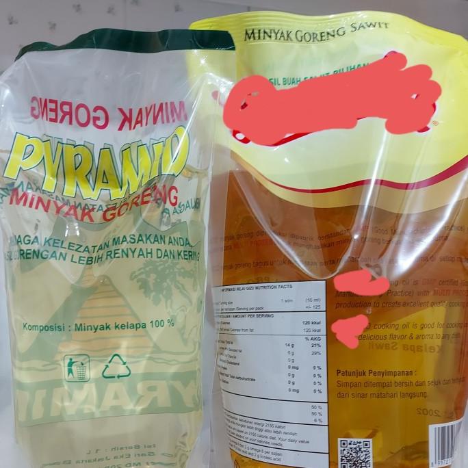 

Minyak Goreng Kelapa Pyramid 5 Liter Kemasan Jerigen